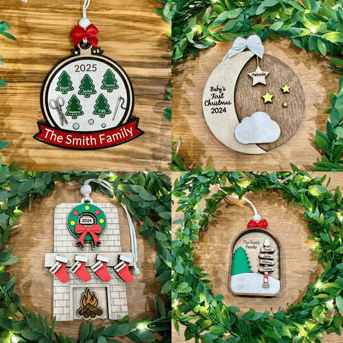 Custom Christmas Ornaments